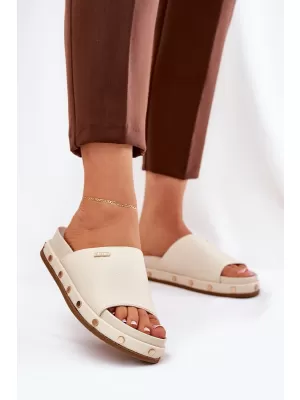 Dámské boty BIG STAR NN274A746 BEIGE