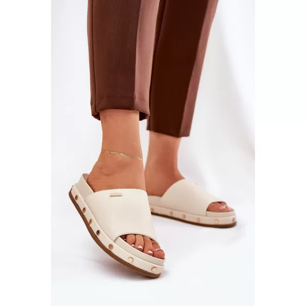  Dámské boty BIG STAR NN274A746 BEIGE 