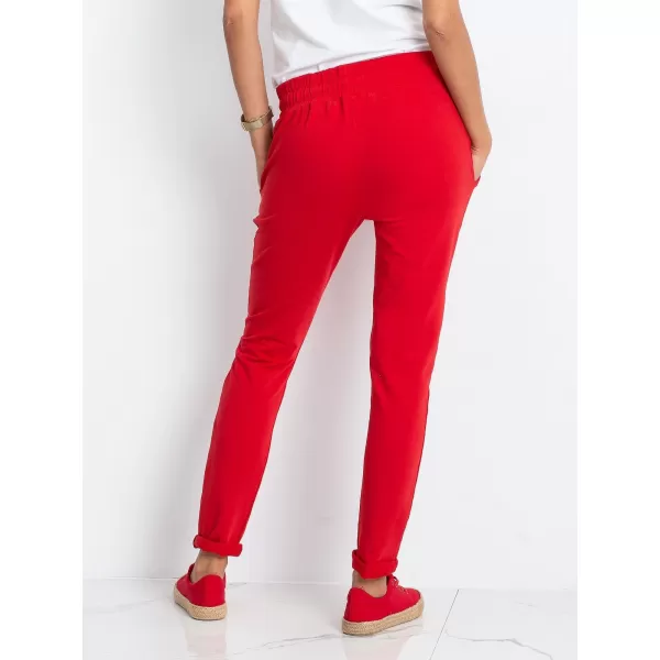  Dámské tepláky BASIC FEEL GOOD RV-DR-3698.07X RED 