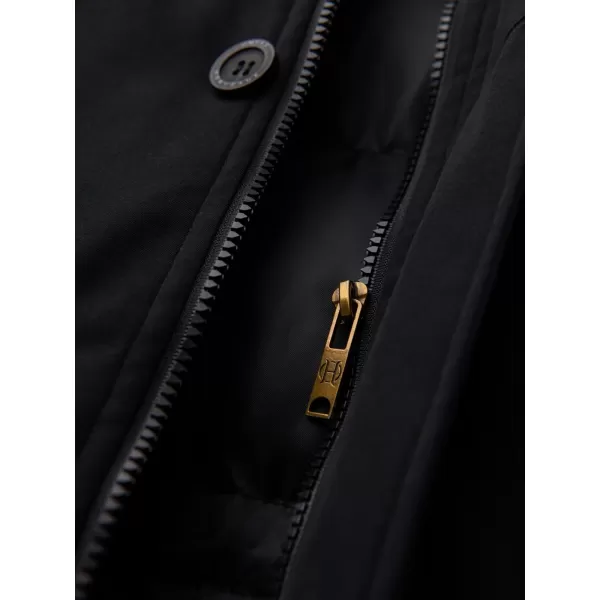  Pánská parka OMBRE OM-JAPJ-0287 BLACK 