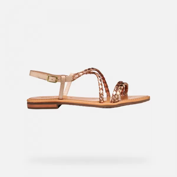  Dámské sandály GEOX SOZY S G013087 RŮŽOVÁ 
