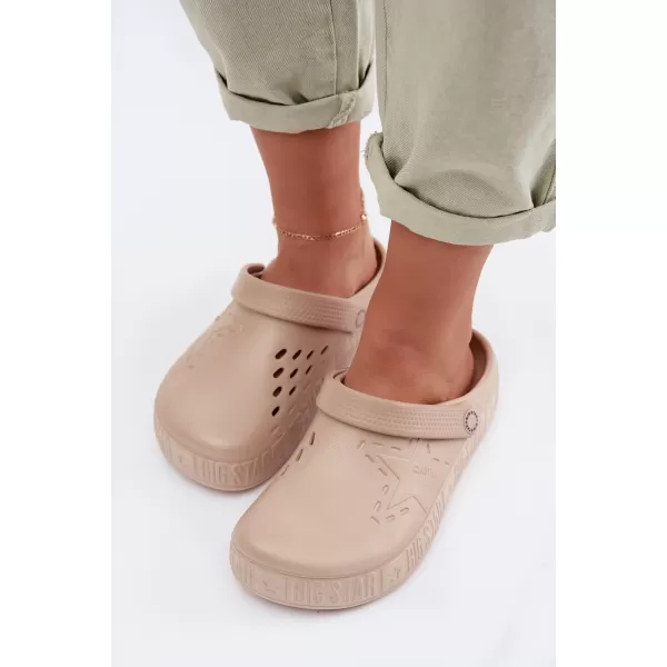  Dámské nazouváky BIG STAR TT274A083 BEIGE 