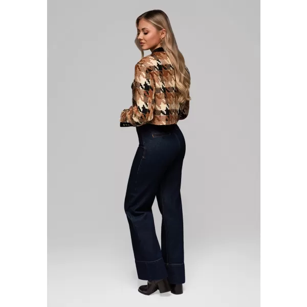  Dámská bunda LARICA OW-BLZB-0103 BROWN 