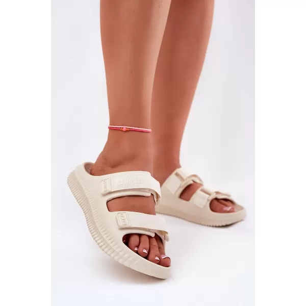  Dámské pantofle BIG STAR RR274A529 BEIGE 