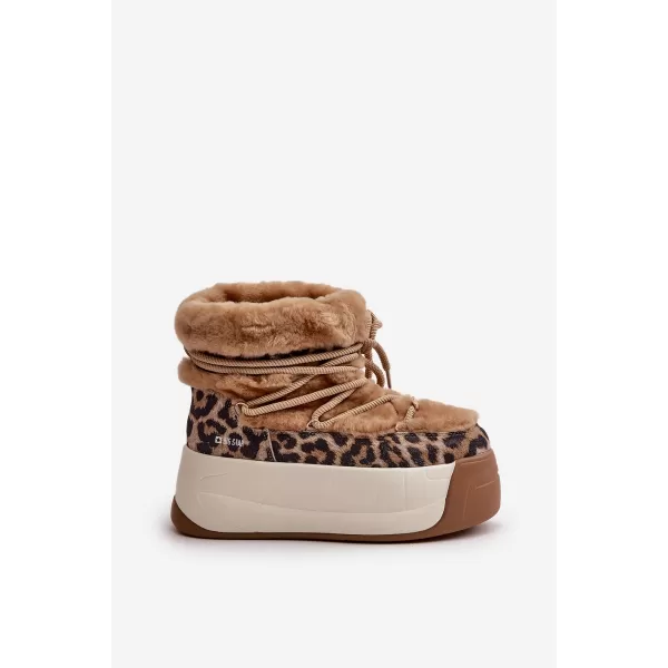  Dámské boty BIG STAR OO274A207 BROWN/BEIGE 
