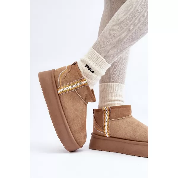  Dámské sněhule BOTO UDRA 29607 KHAKI 