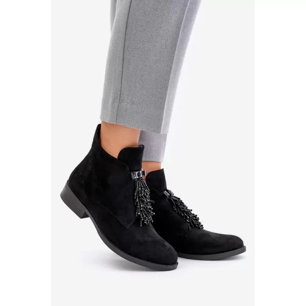  Dámské boty S.BARSKI HY42-715 BLACK 