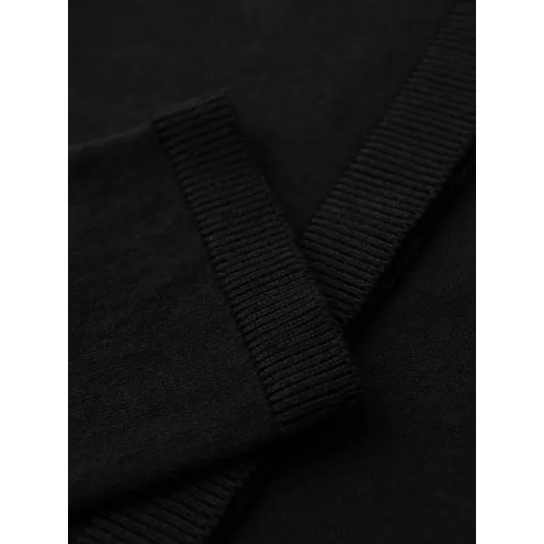  Pánský svetr OMBRE OM-POLS-0140 BLACK 