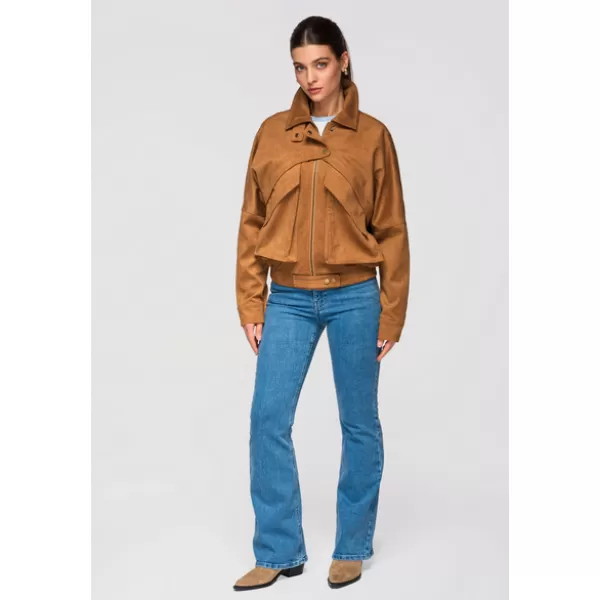  Dámská bunda LARICA OW-JAFL-0122 CAMEL 
