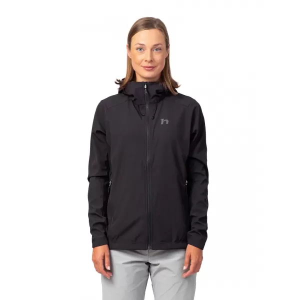  Dámská bunda HANNAH AIRY HOODY ANTHRACITE/ANTHRACITE 
