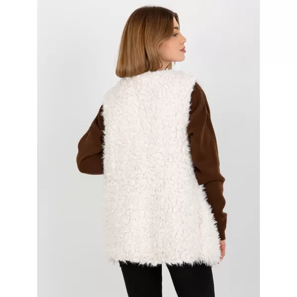  Dámská vesta WOOL FASHION ITALIA AT-KZ-21501.22P WHITE 