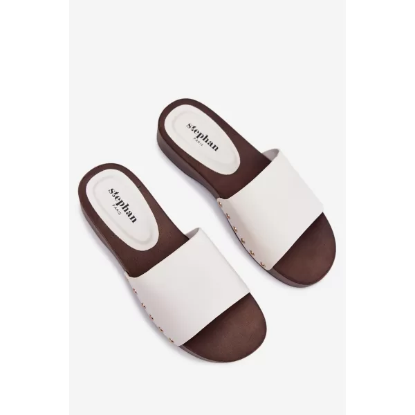  Dámské nazouváky BOTO TERISSA 41227 WHITE 