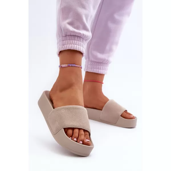  Dámské boty BIG STAR NN274A671 BEIGE 