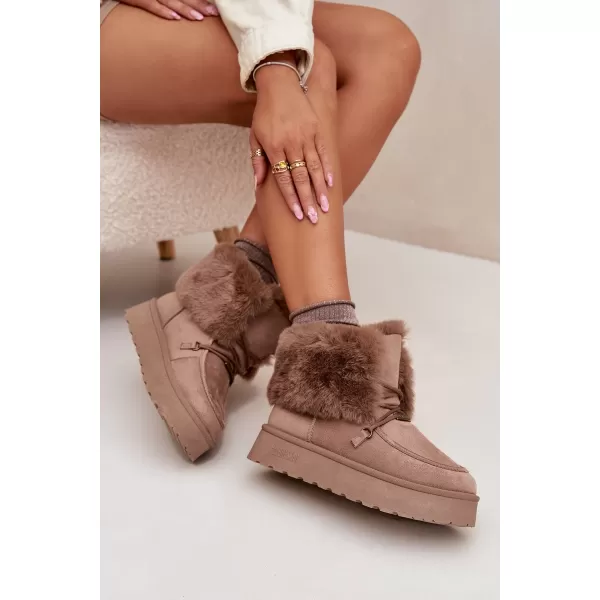  Dámské boty BIG STAR SS274114 BEIGE 