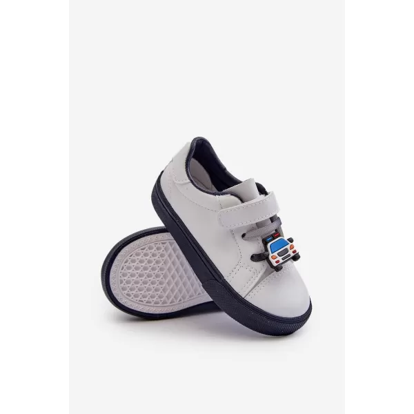  Dětské tenisky BOTO PENNYN 32802 WHITE/NAVY 