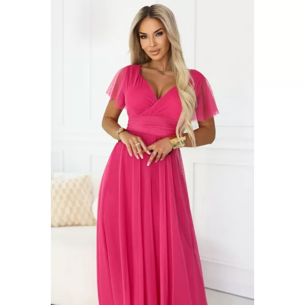  Dámské šaty NUMOCO NASTIA 562-9 MALINOVÁ 