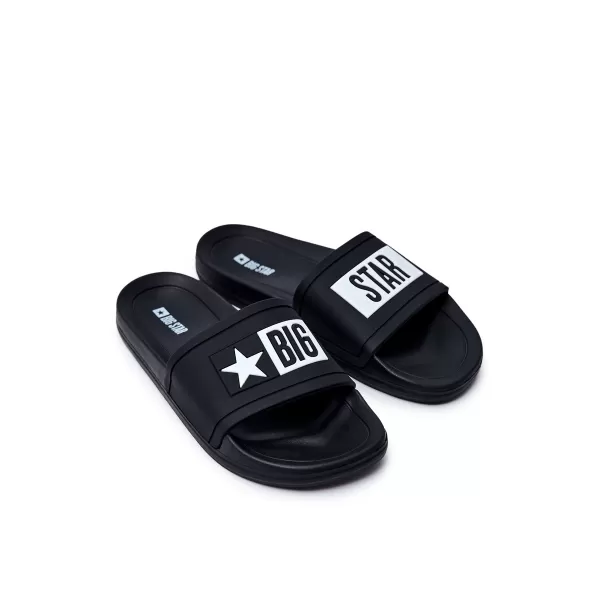  Pánské nazouváky BIG STAR DD174699 BLACK 