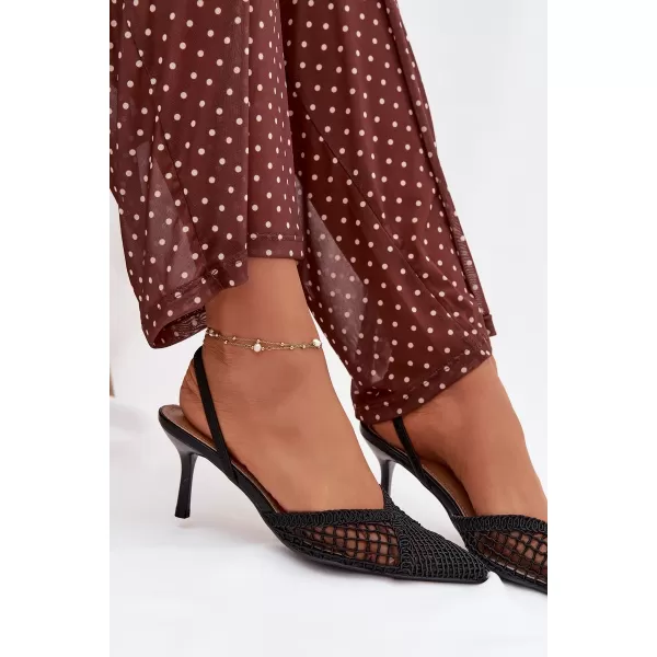  Dámské sandály BOTO HANELIS 41345 BLACK 