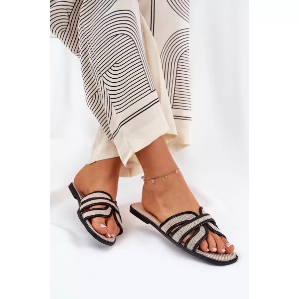  Dámské pantofle BOTO TOBIN 36257 BLACK 
