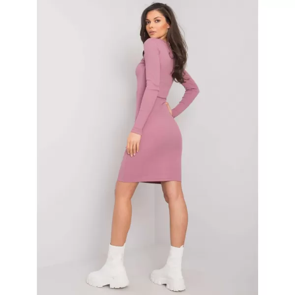  Dámské šaty RUE PARIS RV-SK-5131.18P DARK PINK 