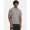 Pánské triko UNDER ARMOUR TECH TEXTURED SS 1382796-709 ŠEDÁ
