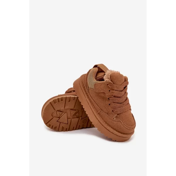  Dětské tenisky BOTO MIREEN 40255 CAMEL 