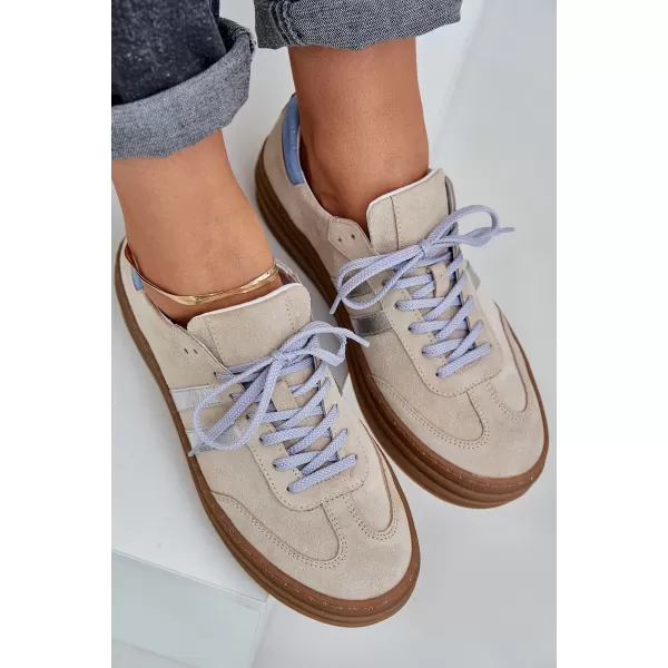  Dámské boty ZAZOO N1068S4 BEIGE 