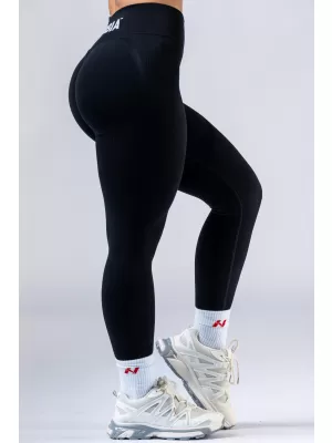 NEBBIA High-waist push-up legíny POWER 888 BLACK