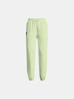 Dámské sportovní kalhoty UNDER ARMOUR SUMMIT KNIT PANT ZELENÁ