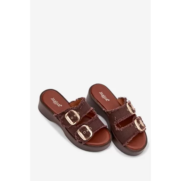  Dámské pantofle BOTO RENELISSE 41325 BROWN 