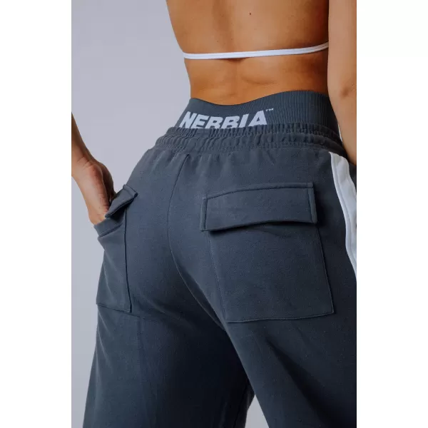  NEBBIA Oversized tepláky POWER 896 GREY 