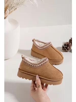 Dětské sněhule BOTO PRINA 39508 CAMEL