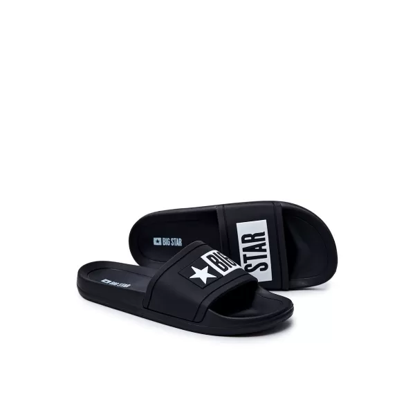  Pánské nazouváky BIG STAR DD174699 BLACK 