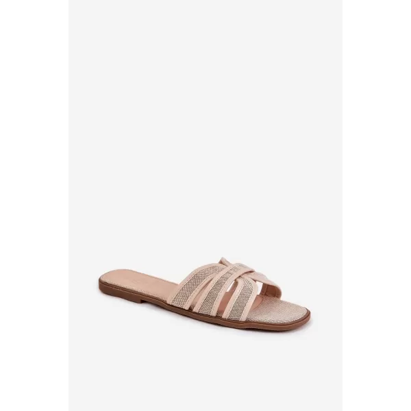 Dámské pantofle BOTO SCAZZE 36258 BEIGE 