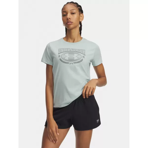  Dámské triko UNDER ARMOUR W VARSITY SS 6010592-477 MODRÁ 
