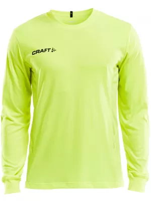 Pánský brankářský dres s dlouhým rukávem CRAFT TW Squad Go GK LSL Jersey M FLUO