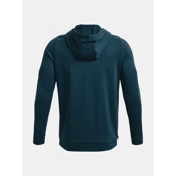  Pánská mikina UNDER ARMOUR RUSH ALL PURPOSE FZ HD MODRÁ 