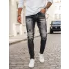 Pánské kalhoty DSTREET SVĚTLE ŠEDÁ