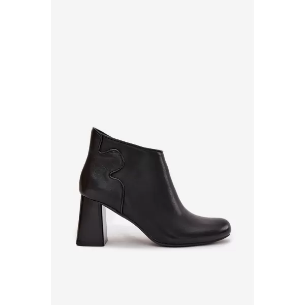  Dámské boty na podpatku BOTO IVESSARA 39751 BLACK 
