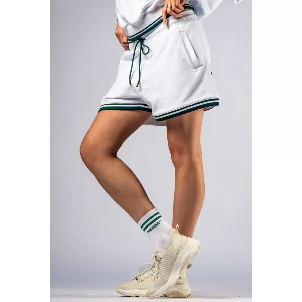  NEBBIA Lounge šortky CLUB DOR 643 WHITE 