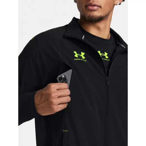  Pánská bunda UNDER ARMOUR UA M'S CH. PRO JACKET ČERNÁ 