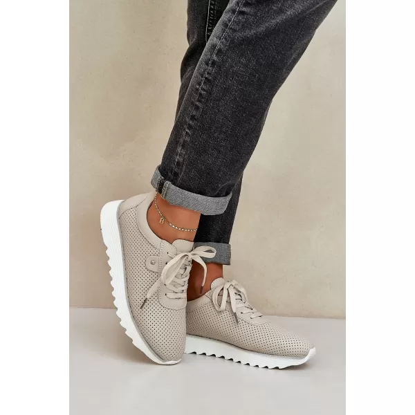  Dámské boty D&A LR51-629 BEIGE 