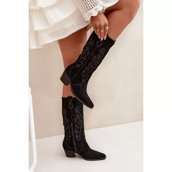  Dámské boty ZAZOO KARIRA BLACK 