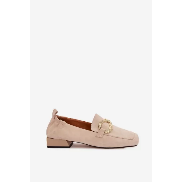  Dámské mokasíny D&A CR61-3115 BEIGE 