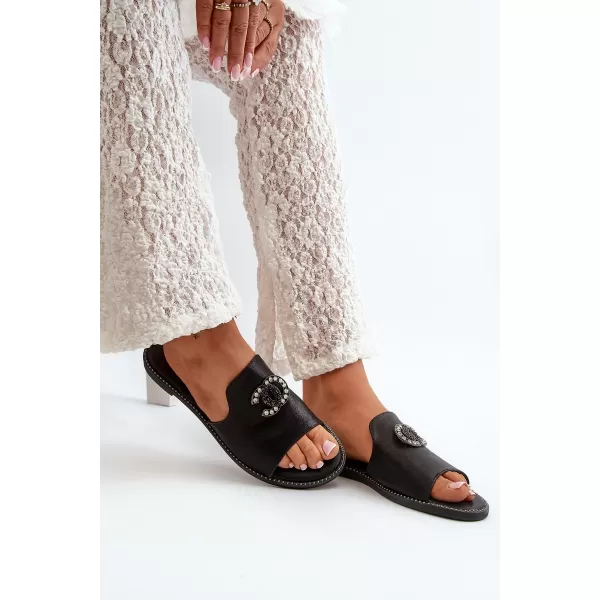  Dámské žabky S.BARSKI KV27-050 BLACK 