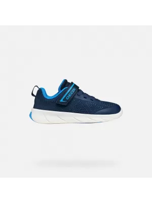 Chlapecké tenisky GEOX FOOT-RUN J65PDB06K9JCF44D MODRÁ