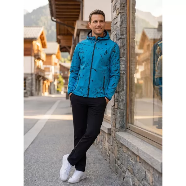  Pánská softshellová bunda premium ALTISPORT VOJ/ALM034JACK01 EMERALD 