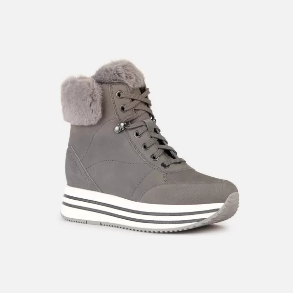  Dámské tenisky GEOX KENCY G011648 ŠEDÁ 