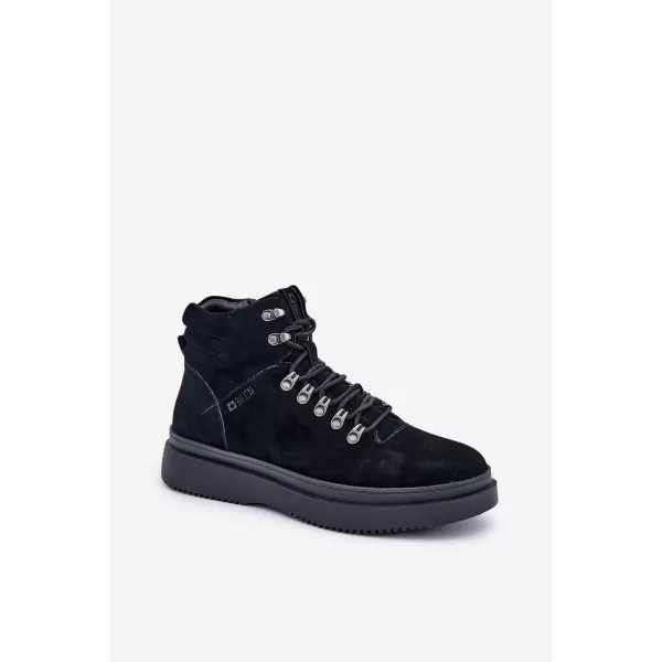  Pánské boty BIG STAR OO174187 BLACK 
