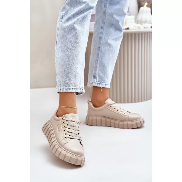  Dámské boty BIG STAR MM274618 BEIGE 